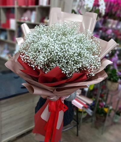 Букет цветов из: Гипсофила в Ивойлово