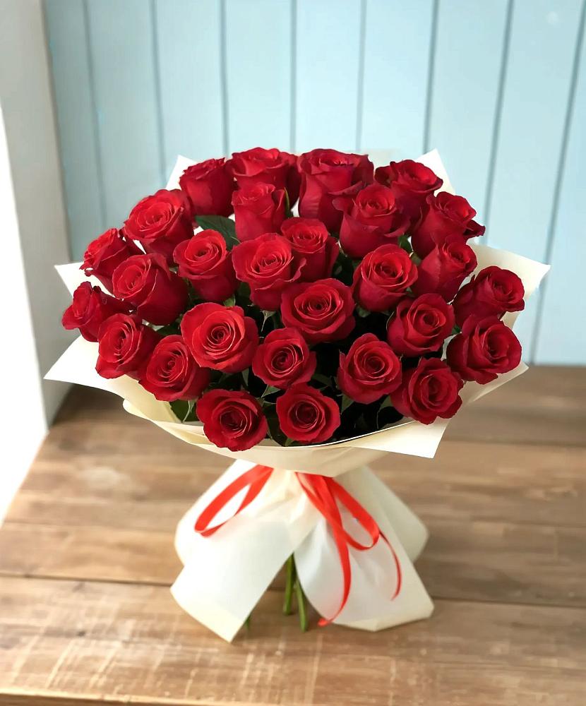 Букет 29 Красных роз в Ивойлово