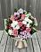 Букет цветов из: Альстромерии, Гвоздики, Розы и Хризантемы в Ивойлово