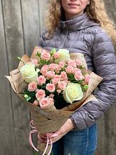 Букет цветов из:  Розы в Ивойлово