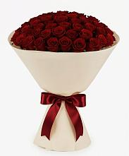Букет 101 Бордовая роза Блэк Бакарра в Ивойлово