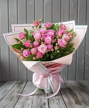 Букет Розовый кустик в Ивойлово