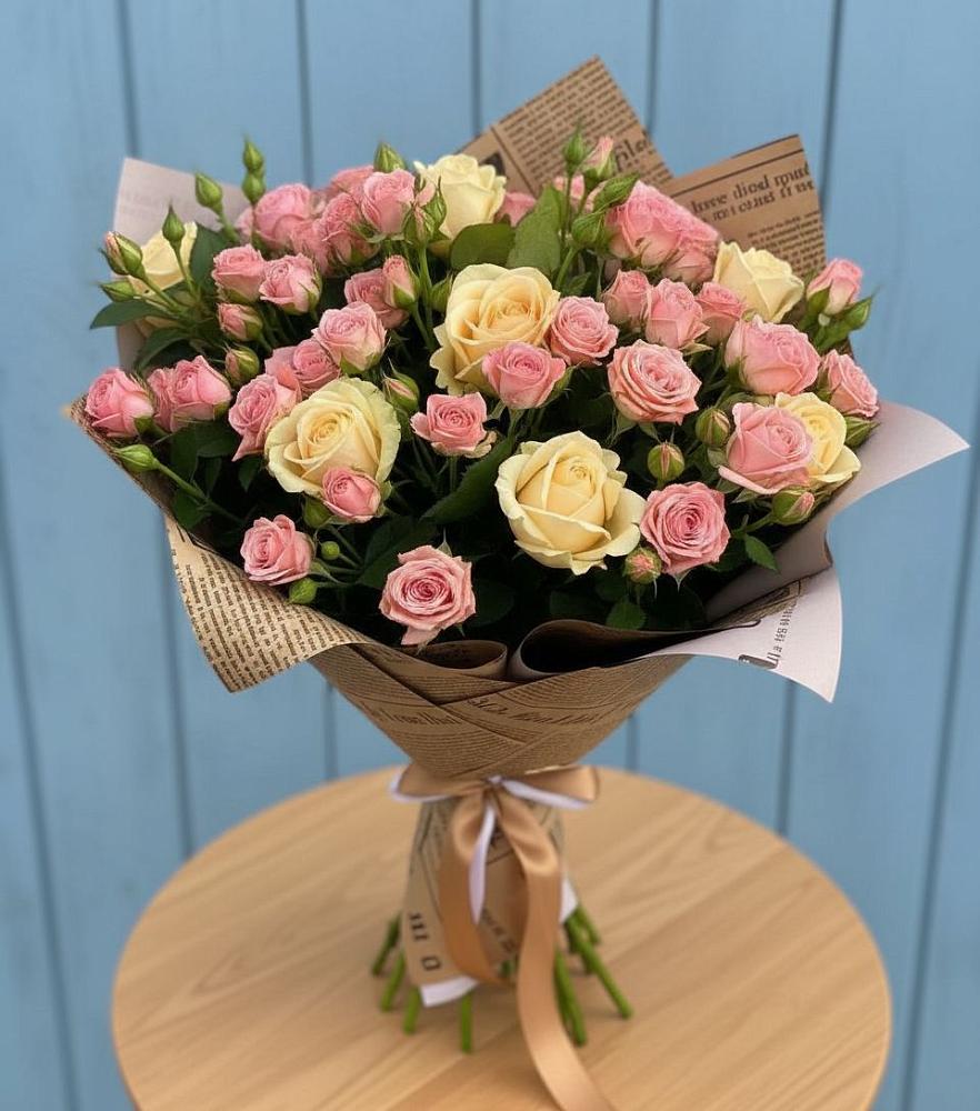 Букет цветов из: Розы в Ивойлово