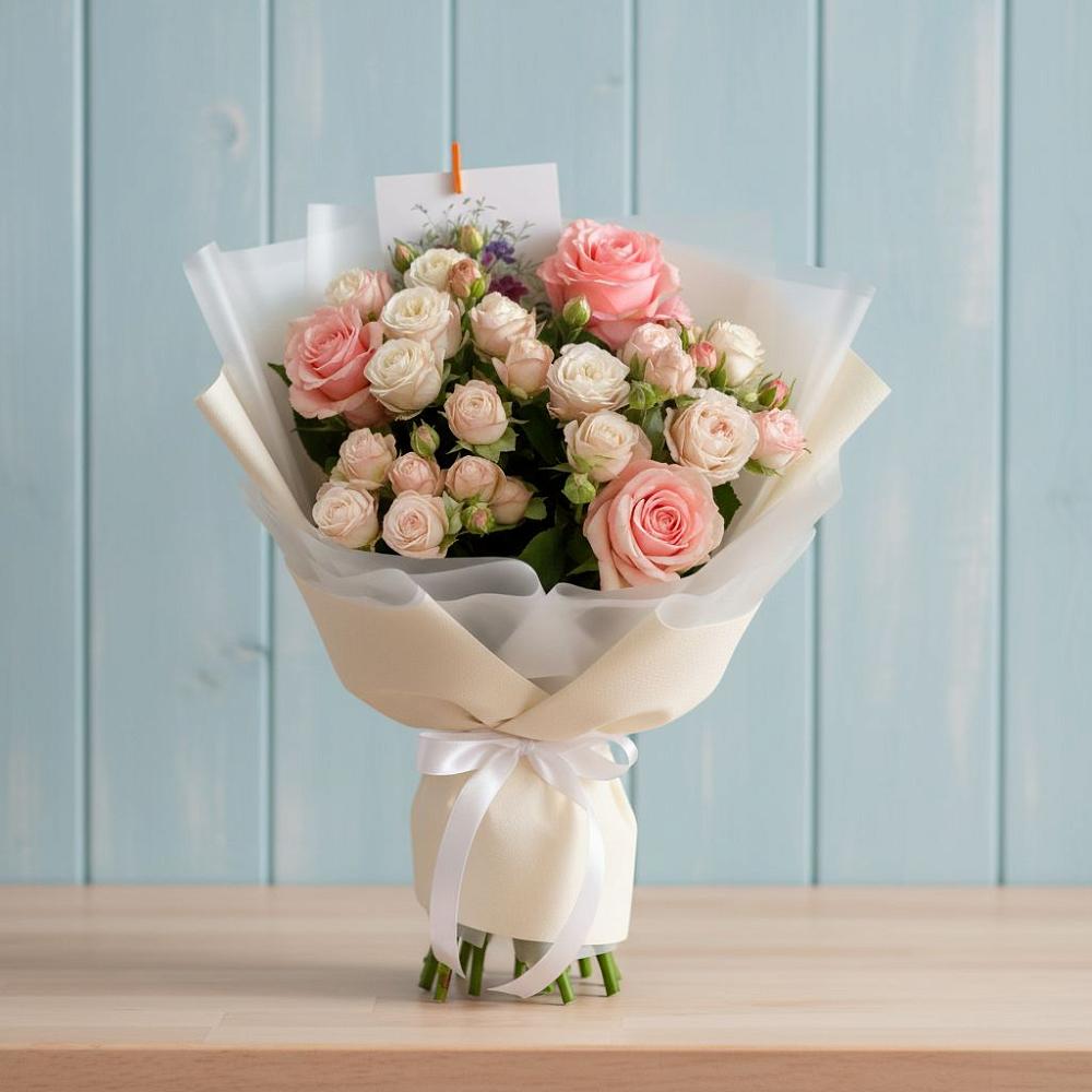 Букет цветов из: Розы в Ивойлово