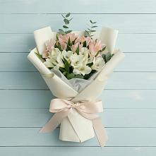 Букет цветов из:  Альстромерии #REPLACE_PRED# Ивойлово