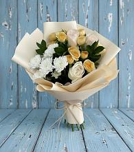 Букет цветов из:  Розы и Хризантемы в Ивойлово