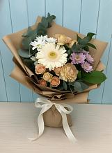 Букет цветов из:  Герберы и Хризантемы в Ивойлово