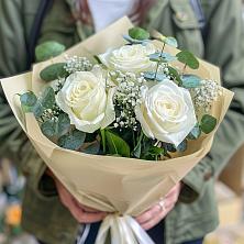 Букет цветов из:  Розы в Ивойлово