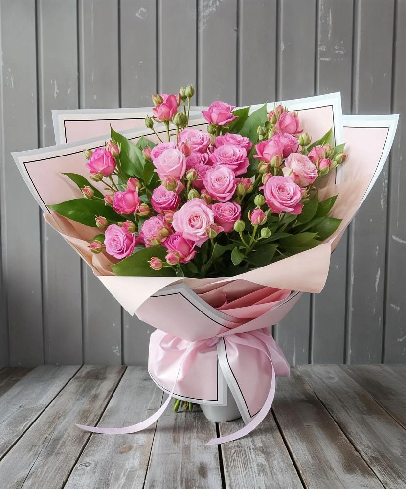 Букет Розовый кустик в Ивойлово