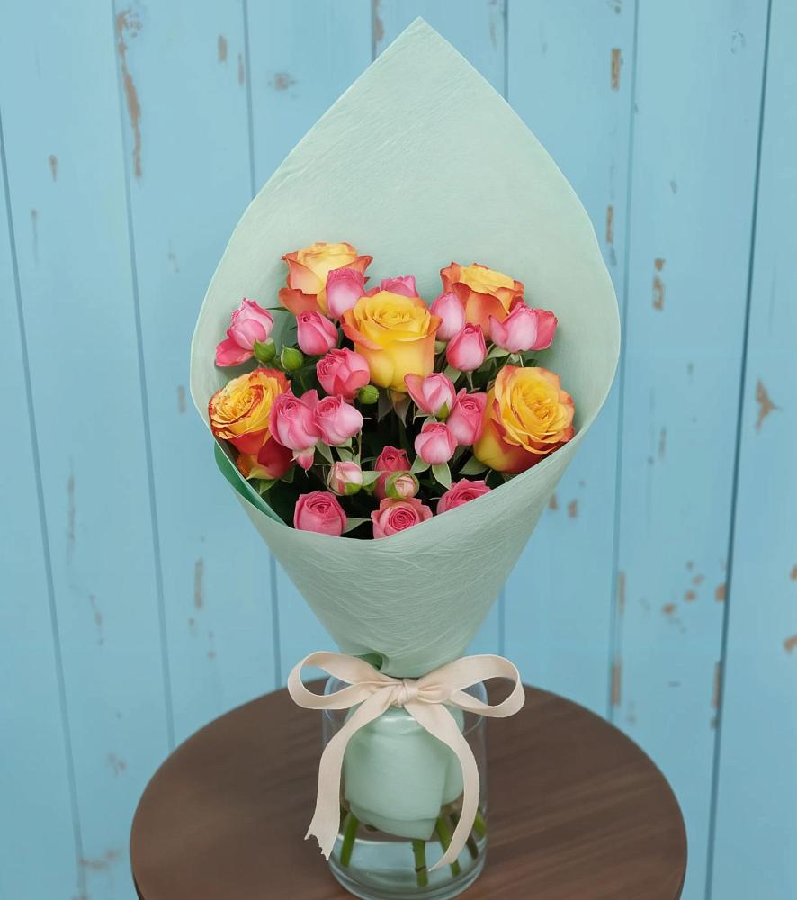 Букет цветов из: Розы в Ивойлово