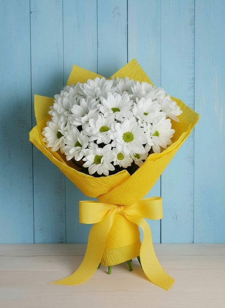 Букет цветов из: Хризантемы в Ивойлово