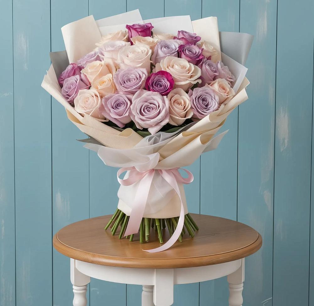 Букет цветов из: Розы в Ивойлово