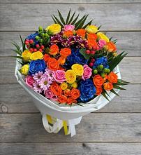 Букет цветов из:  Розы и Хризантемы в Ивойлово