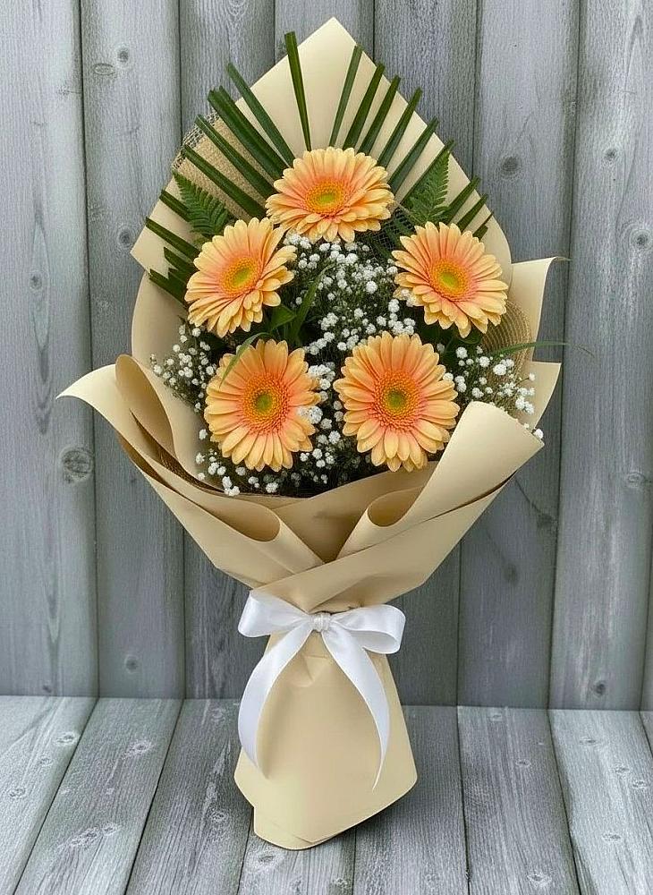 Букет цветов из: Герберы в Ивойлово