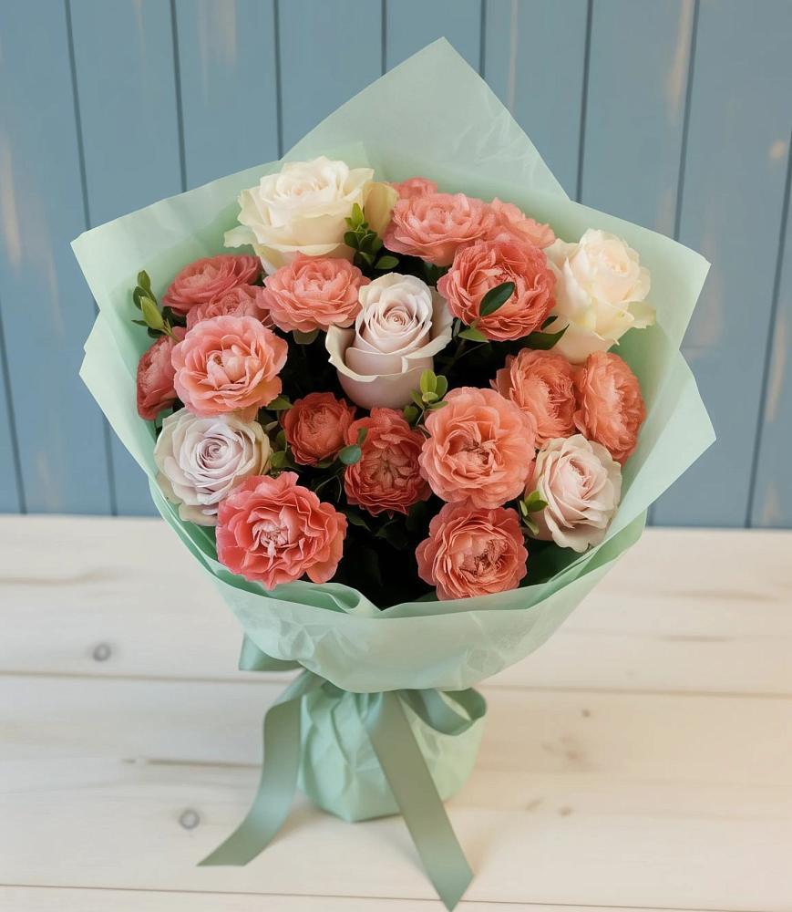 Букет цветов из: Розы в Ивойлово