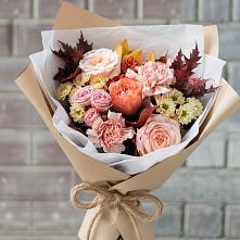 Букет цветов из:  Гвоздики, Хризантемы и Розы #REPLACE_PRED# Ивойлово