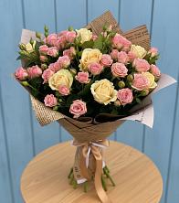 Букет цветов из:  Розы в Ивойлово