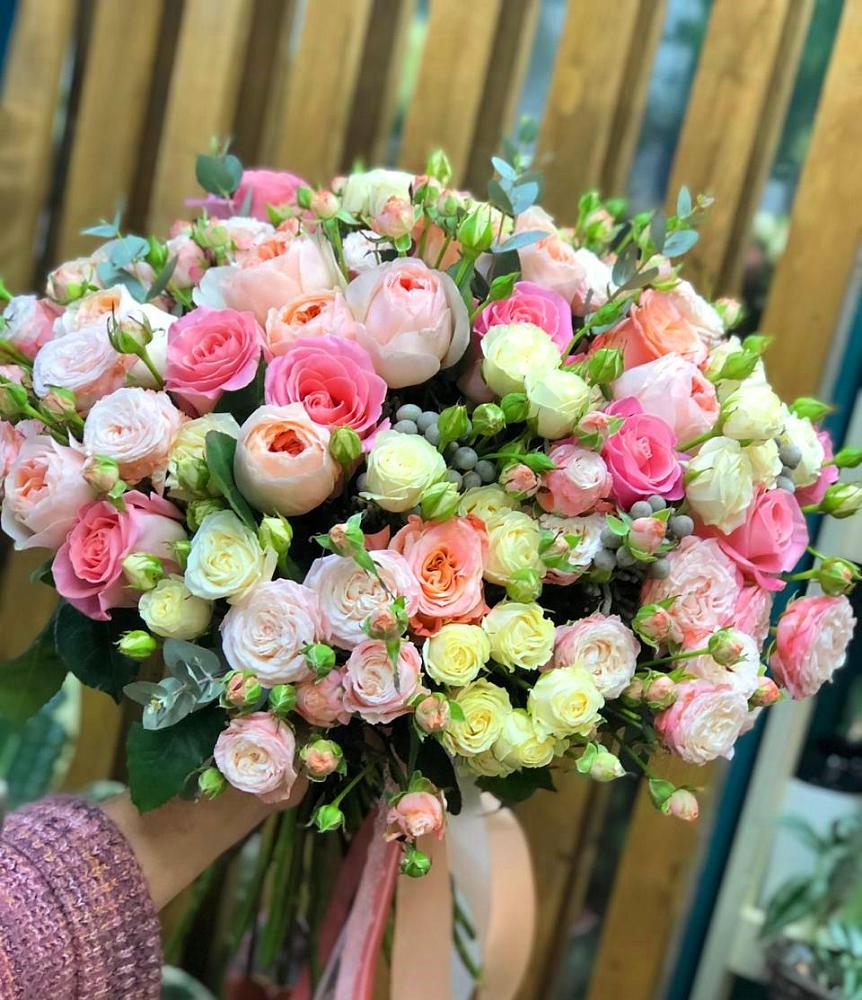 Букет цветов из: Розы в Ивойлово