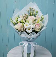 Букет цветов из:  Розы и Лизиантусы #REPLACE_PRED# Ивойлово