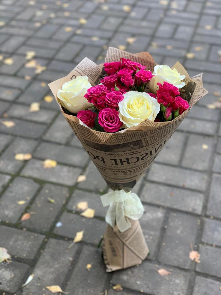 Букет цветов из: Розы в Ивойлово