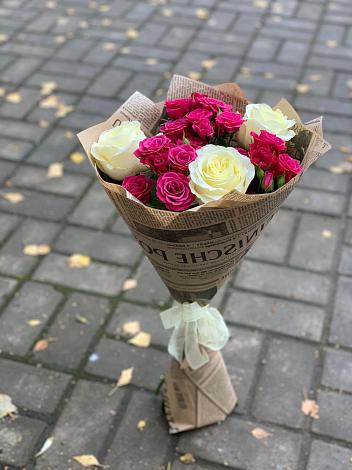 Букет цветов из: Розы в Ивойлово