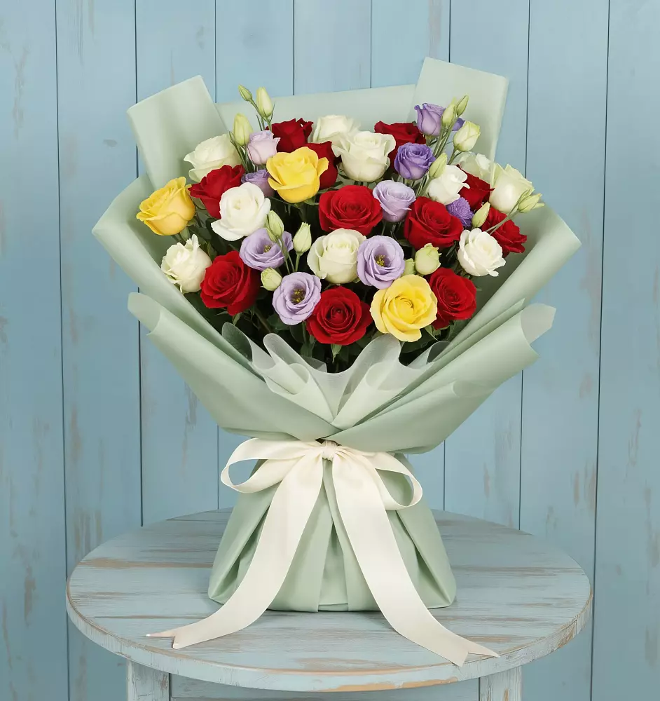 Букет цветов из: Розы в Ивойлово