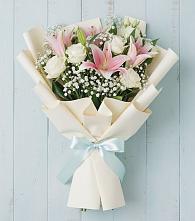 Букет цветов из:  Лилии в Ивойлово