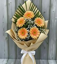 Букет цветов из:  Герберы #REPLACE_PRED# Ивойлово